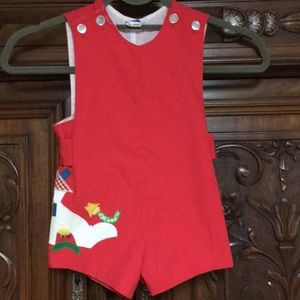 Jayne Copeland “Old Lady in a Shoe” short romper